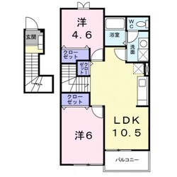 ソレアード・フロレスターの物件間取画像